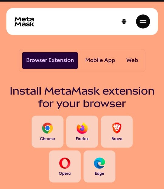 MetaMask Chrome Extension