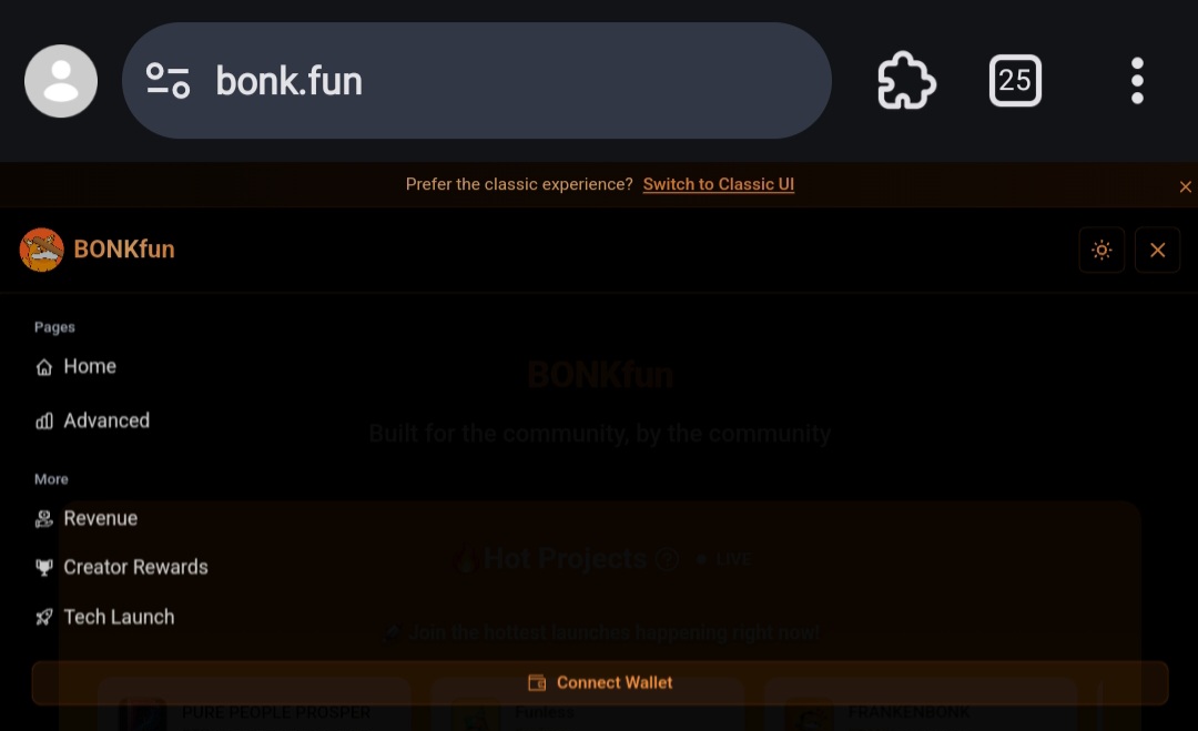 BonkFun Wallet Connection