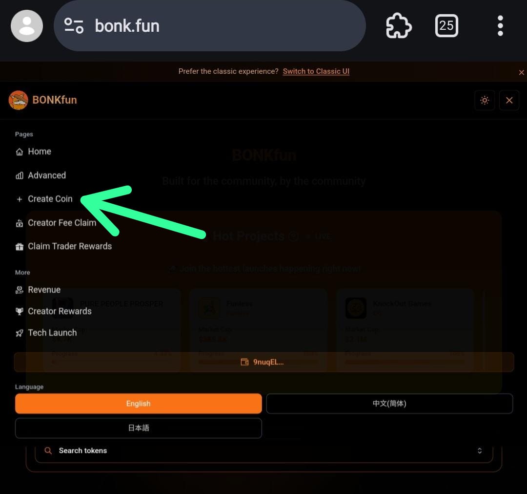 Create Memecoin