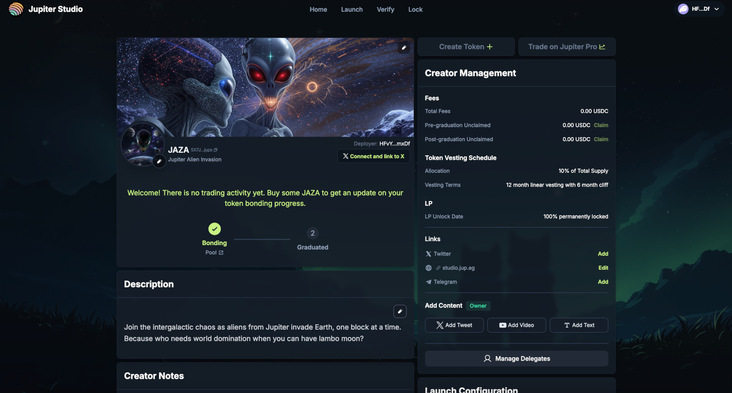 How to Launch a Memecoin on Jupiter Studio