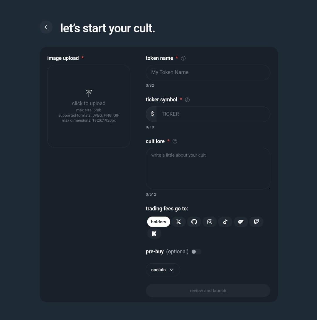 Token Details On Boop.Fun